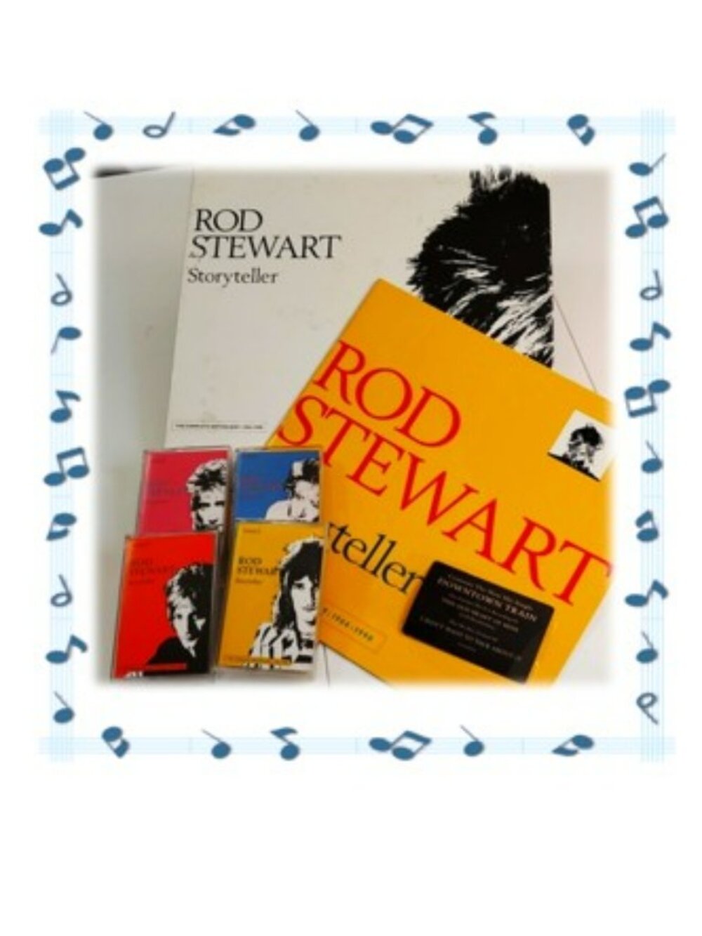 Vintage Rod Stewart Storyteller The Complete Anthology Cassette Tapes Set Music
